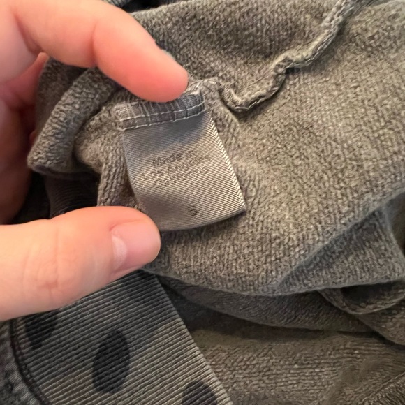 Clare V Gray and Red Women's Sweater - Picture 7 of 7